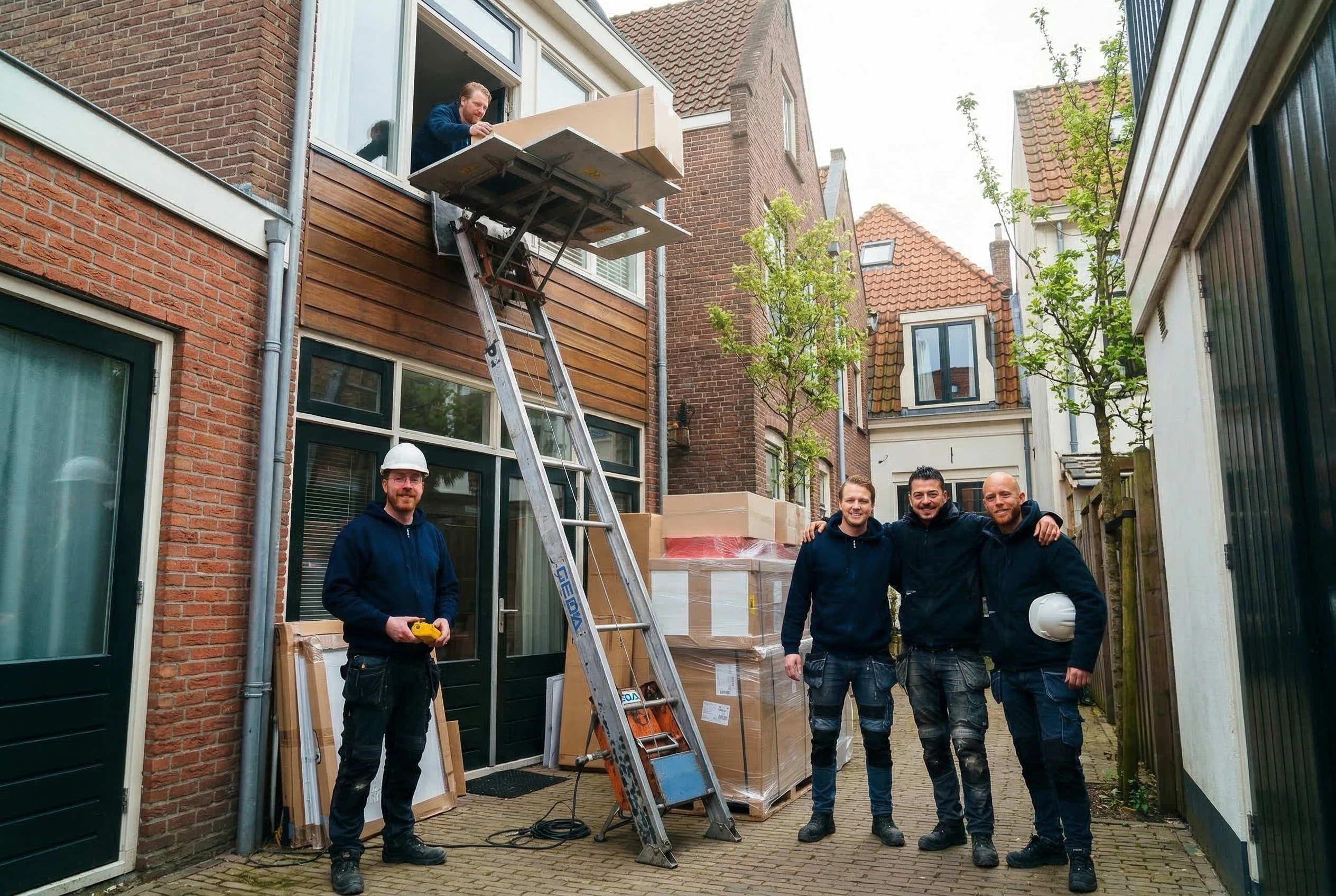 Gedalift voor compacte verhuizing Veenendaal