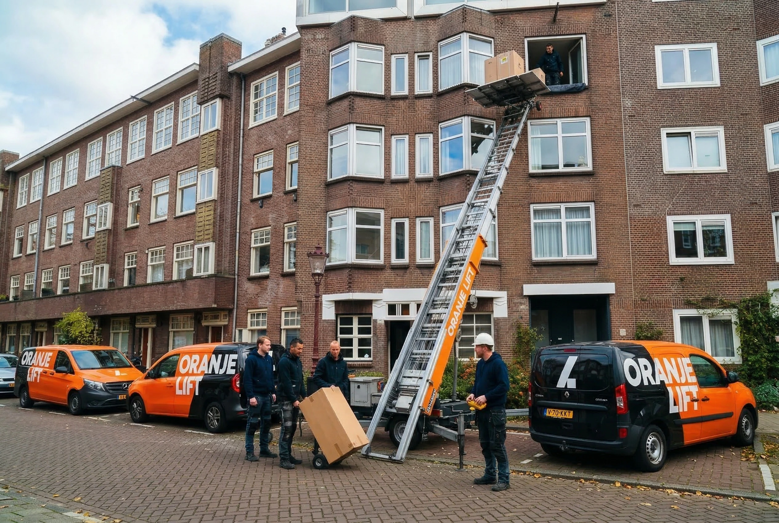 Verhuislift bij hoogbouw Veenendaal